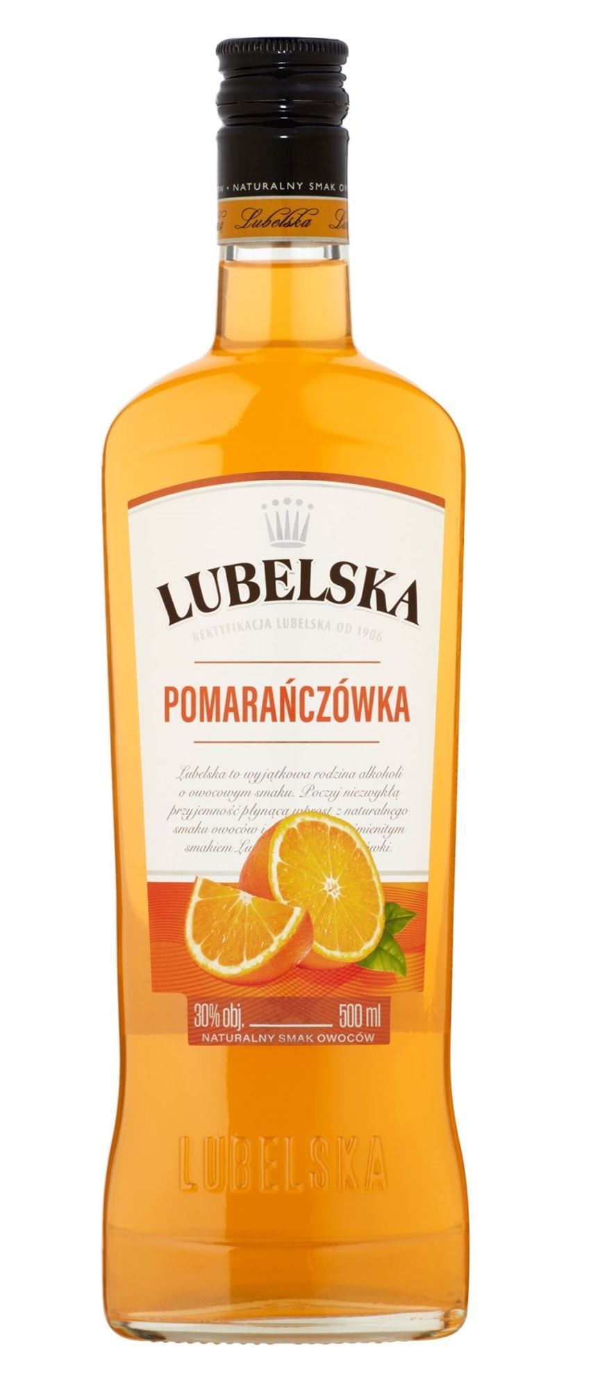 Picture of WODKA LUBELSKA POMARANCZA ALC,30% 0,5L