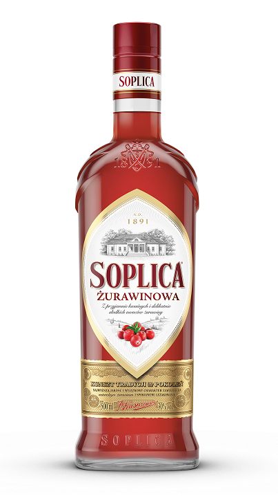 Picture of WODKA SOPLICA ZURAWINA 28% 0,5L