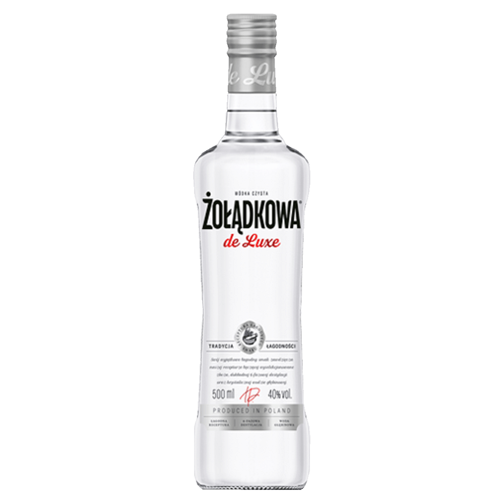 Picture of WODKA ZOLADKOWA DE LUXE 40% 0.5L