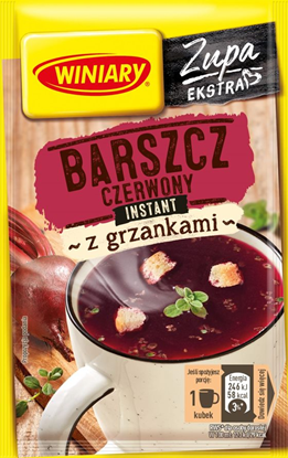 Picture of ZUPA INSTANT BARSZ CZERWONY Z GRZANKAMI 16G WINIARY