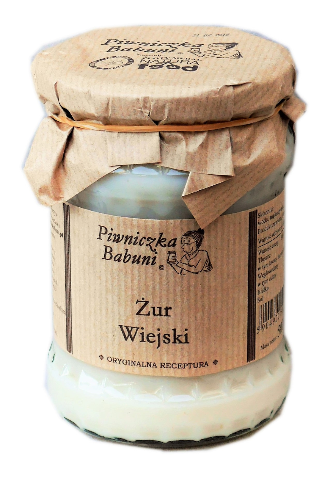 Picture of ZUR WIEJSKI 500ML PIWNICZKA BABUNI