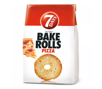 Picture of BAKE ROLLS 7 DAYS PIZZA 150G FRITO-LAY