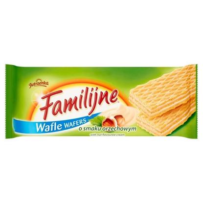 Picture of WAFLE FAMILIJNE ORZECHOWE 180G JUTRZENKA