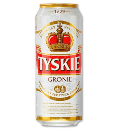 Picture of PIWO TYSKIE GRONIE 5% 500ML PUSZKA