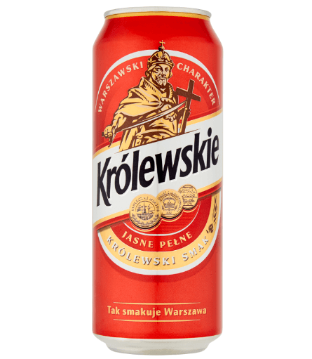Picture of PIWO KROLEWSKIE 5.2% 500ML PUSZKA