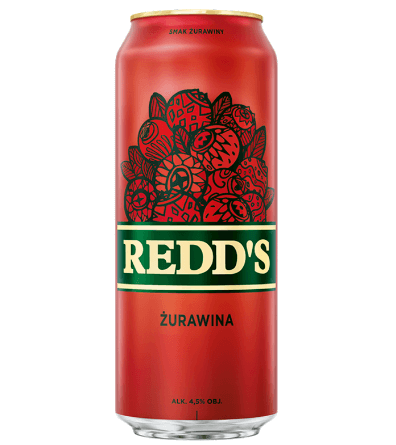 Picture of PIWO REDDS ZURAWINA 4.5% 500ML PUSZKA