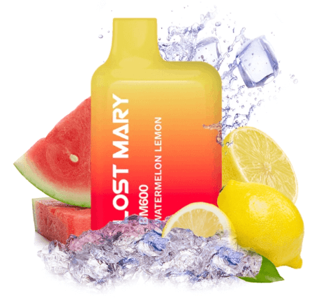 Picture of ELF BAR LOST MARY 600 VAPE WATERMELON LEMON