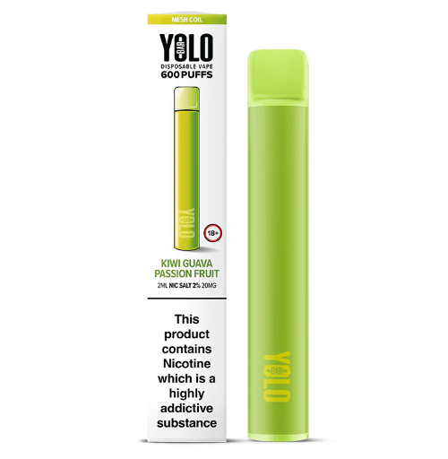 Picture of YOLO BAR 600 VAPE KIWI GUAVA PASSIONFRUIT