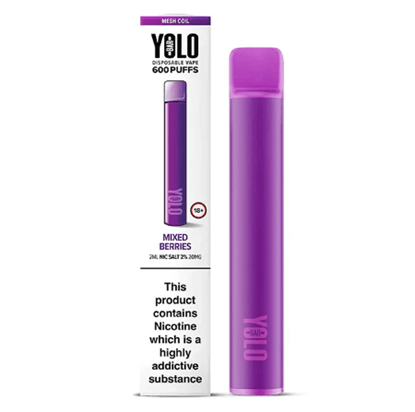 Picture of YOLO BAR 600 VAPE MIXED BERRIES
