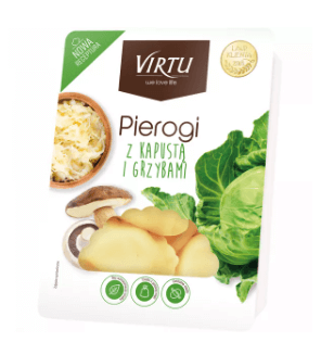 Picture of PIEROGI Z KAPUSTA I GRZYBAMI 400G VIRTU