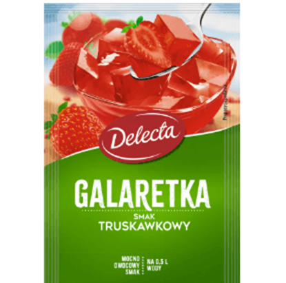 Picture of GALARETKA TRUSKAWKOWA 70G DELECTA