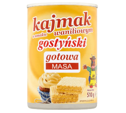 Picture of MLEKO PUSZKA KAJMAK MASA WANILIOWA 510G GOSTYN