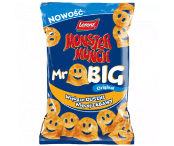 Picture of CHIPSY MONSTER MUNCH MR. BIG 90G LORENZ BAHLSEN