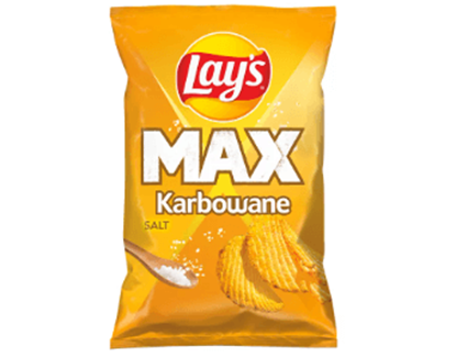 Picture of CHIPSY LAYS MAX KARBOWANE SOLONE 120G