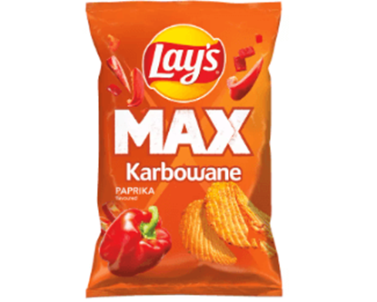 Picture of CHIPSY LAYS MAX KARBOWANE PAPRYKA 120G