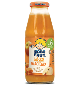 Picture of SOK BOBOFRUT JABLKO MARCHEW 300ML