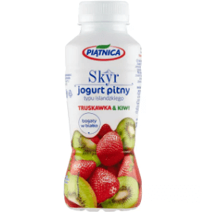 Picture of JOGURT SKYR ISLANDZKI PITNY TRUSKAWKA-KIWI 330G PIATNICA