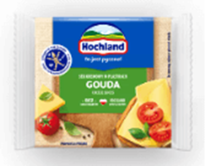 Picture of SER TOP PLASTRY GOUDA 130G HOCHLAND