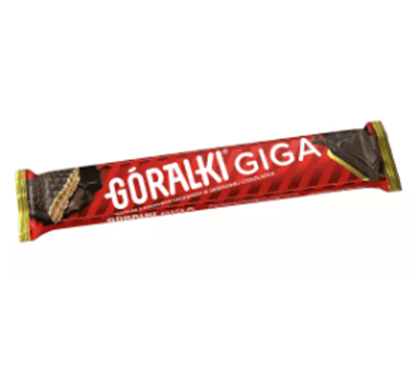 Picture of WAFELEK GORALKI GIGA W CZEKOLADZIE DESEROWEJ 50G IDC POLONIA