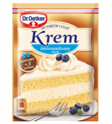 Picture of KREM DO TORTOW SMIETANKOWY 105G DR OETKER