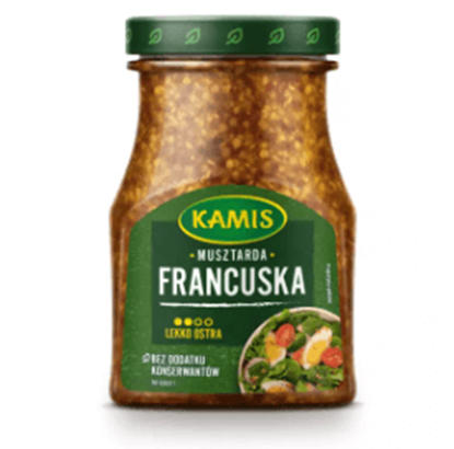 Picture of MUSZTARDA FRANCUSKA 185G KAMIS