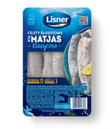 Picture of FILETY SLEDZIOWE A`LA MATJAS W OLEJU 220G LISNER