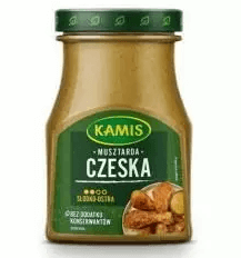 Picture of MUSZTARDA CZESKA 185G KAMIS