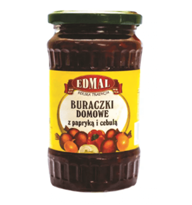 Picture of BURACZKI DOMOWE Z PAPRYKA I CEBULA 370ML EDMAL