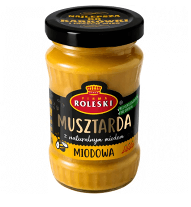 Picture of MUSZTARDA MIODOWA 175G ROLESKI