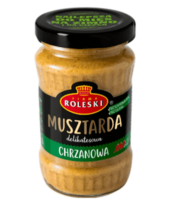 Picture of MUSZTARDA CHRZANOWA 175G ROLESKI