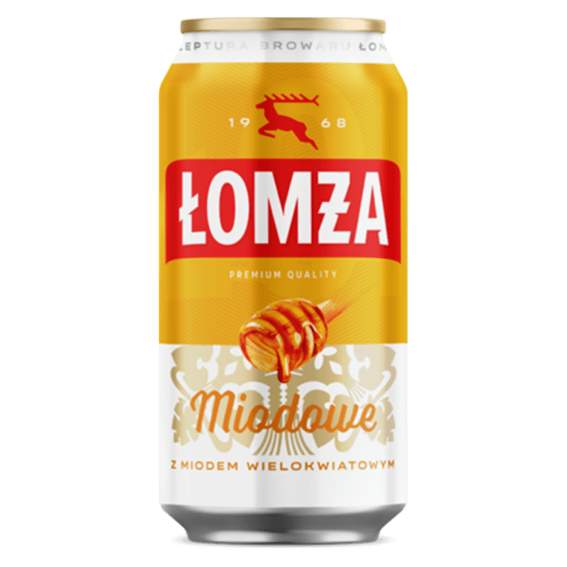 Picture of PIWO LOMZA MIODOWA 5,7% 400ML PUSZKA