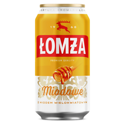 Picture of PIWO LOMZA MIODOWA 5,7% 400ML PUSZKA