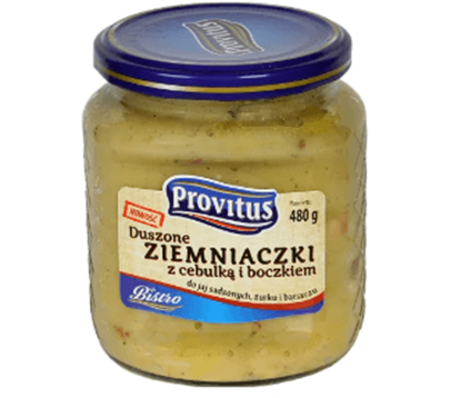 Picture of DUSZONE ZIEMNIACZKI Z CEBULKA I BOCZKIEM 480G PROVITUS