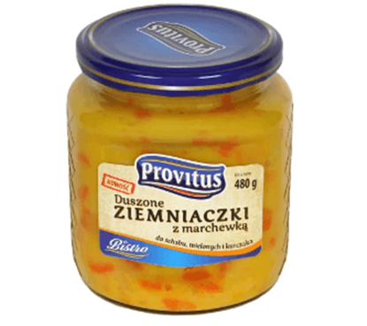 Picture of DUSZONE ZIEMNIACZKI Z MARCHEWKA 480G PROVITUS