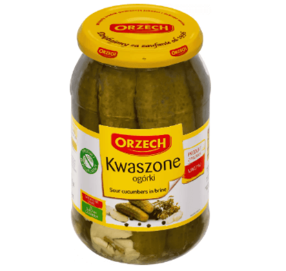 Picture of OGOREK KWASZONY 870G ORZECH